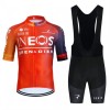 Fietskleding (Fietsshirt + Korte Koersbroek) 2024 INEOS Grenadiers - Oranje